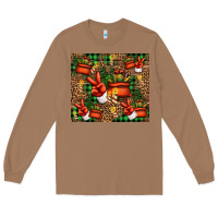 Toasted Coconut Christmas Santa Claus peace hand Long Sleeve Tee - Jasminsmagicworld
