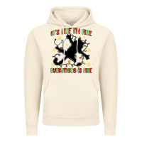 Vintage Artic it's fine i'm fine everything is fine Vintage Hoodie - MaliasSmallBusiness