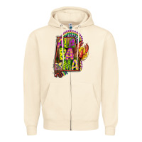 Sandshell mardi gras alabama map Zipper Hoodie - CowGirlArtShop