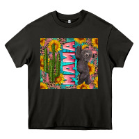 Western Mama With Baby Bear Heavy Core Tee | Teevron