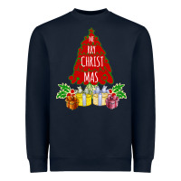 Navy Red Merry Christmas 2020 Heavyweight Sweatshirt - Bettercallsaul
