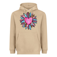 Mushroom valentine's day sunflower olivia Heavyweight Hoodie - OliviaCreatesArt