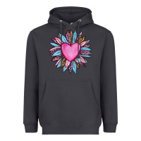 Smoke valentine's day sunflower olivia Heavyweight Hoodie - OliviaCreatesArt
