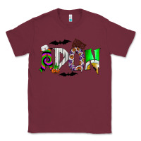 Burgundy adon Classic Tee - CowhideDigitalArt