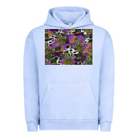 Pigment Grape Ice mardi gras celebration pattern Urban Hoodie - CowhideDigitalArt