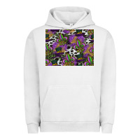Pigment Lunar Rock mardi gras celebration pattern Urban Hoodie - CowhideDigitalArt