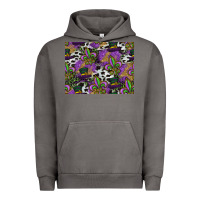 Pigment Tornado mardi gras celebration pattern Urban Hoodie - CowhideDigitalArt