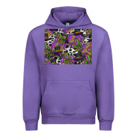 Tulip mardi gras celebration pattern Urban Hoodie - CowhideDigitalArt