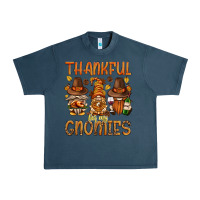 Midnight Navy thankful for my gnomies bbs Urban Heavy Tee - BundleAndBundleShop