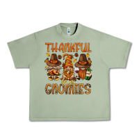 Oil Green thankful for my gnomies bbs Urban Heavy Tee - BundleAndBundleShop