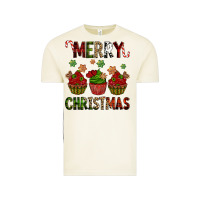 Vintage Arctic Merry Christmas cupcakes Vintage Tee - NancyCooperArtShop