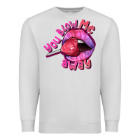 Dove Grey You blow me away Valentine's Day Premium Sweatshirt - FaDigitalArtStudio
