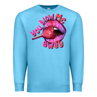 Ocean Blue You blow me away Valentine's Day Premium Sweatshirt - FaDigitalArtStudio