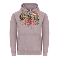 Vintage Zinc santa baby Vintage Hoodie - MaliasSmallBusiness