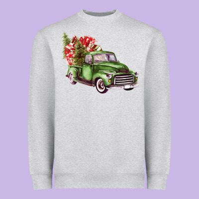 Green Truck Heavyweight Sweatshirt Designed By Bettercallsaul