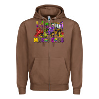 Chestnut i dig mardi gras Zipper Hoodie - CowGirlArtShop