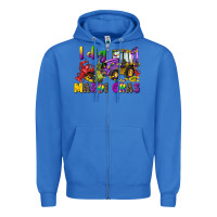 True Royal i dig mardi gras Zipper Hoodie - CowGirlArtShop