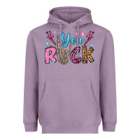 Lavender you rock valentine's day olivia Heavyweight Hoodie - OliviaCreatesArt