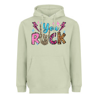 Matcha you rock valentine's day olivia Heavyweight Hoodie - OliviaCreatesArt