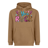 Toasted Coconut you rock valentine's day olivia Heavyweight Hoodie - OliviaCreatesArt