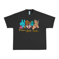 Pigment Black peace love nails bbs Urban Heavy Tee - BundleAndBundleShop