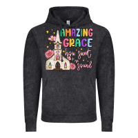 Vintage Black amazing grace how sweet the sound Vintage Hoodie - MaliasSmallBusiness