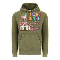 Vintage Olive amazing grace how sweet the sound Vintage Hoodie - MaliasSmallBusiness