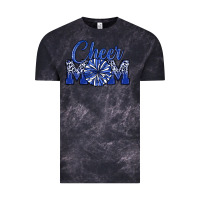 Cloud Black cheer mom Vintage Tee - MaliasSmallBusiness