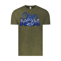 Vintage Olive cheer mom Vintage Tee - MaliasSmallBusiness