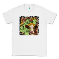White cactus hereford coaster Classic Tee - JahusDesignShop