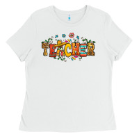 White spanish teacher Ladies Tee - RanaPortraitStore