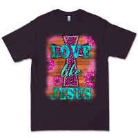 Plum love like jesus Premium Tee - BarkalooDesign