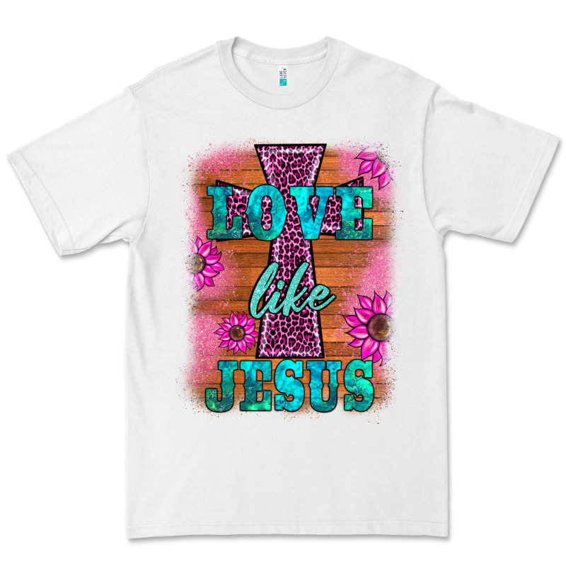 Love Like Jesus Premium Tee by BarkalooDesign | Teevron