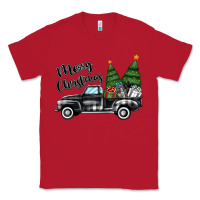 Red merry christmas truck Classic Tee - MaliasSmallBusiness