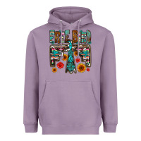 Lavender western free bird Heavyweight Hoodie - OliviaCreatesArt