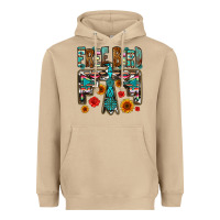 Mushroom western free bird Heavyweight Hoodie - OliviaCreatesArt