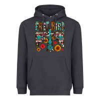 Smoke western free bird Heavyweight Hoodie - OliviaCreatesArt