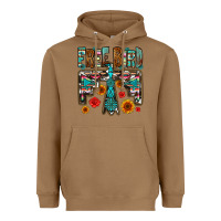 Toasted Coconut western free bird Heavyweight Hoodie - OliviaCreatesArt