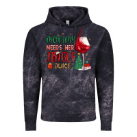 Cloud Black mommy needs her jingle juice Vintage Hoodie - MaliasSmallBusiness