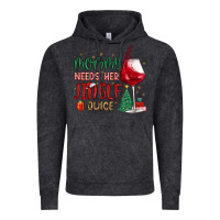 Vintage Black mommy needs her jingle juice Vintage Hoodie - MaliasSmallBusiness