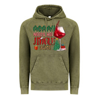 Vintage Olive mommy needs her jingle juice Vintage Hoodie - MaliasSmallBusiness