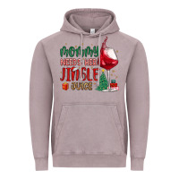 Vintage Zinc mommy needs her jingle juice Vintage Hoodie - MaliasSmallBusiness