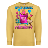 Antique Gold My Students Are My Valentines Day Coffee Mug Premium Sweatshirt - FaDigitalArtStudio