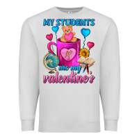 Dove Grey My Students Are My Valentines Day Coffee Mug Premium Sweatshirt - FaDigitalArtStudio
