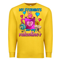 Lemon My Students Are My Valentines Day Coffee Mug Premium Sweatshirt - FaDigitalArtStudio