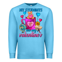 Ocean Blue My Students Are My Valentines Day Coffee Mug Premium Sweatshirt - FaDigitalArtStudio