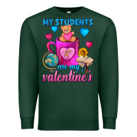 Sports Green My Students Are My Valentines Day Coffee Mug Premium Sweatshirt - FaDigitalArtStudio