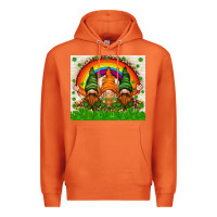 Carrot St. Patrick's Day gnomies tumbler Premium Hoodie - HowdyJamesFarm