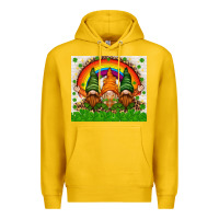 Lemon St. Patrick's Day gnomies tumbler Premium Hoodie - HowdyJamesFarm