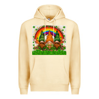 Pina Colada St. Patrick's Day gnomies tumbler Premium Hoodie - HowdyJamesFarm